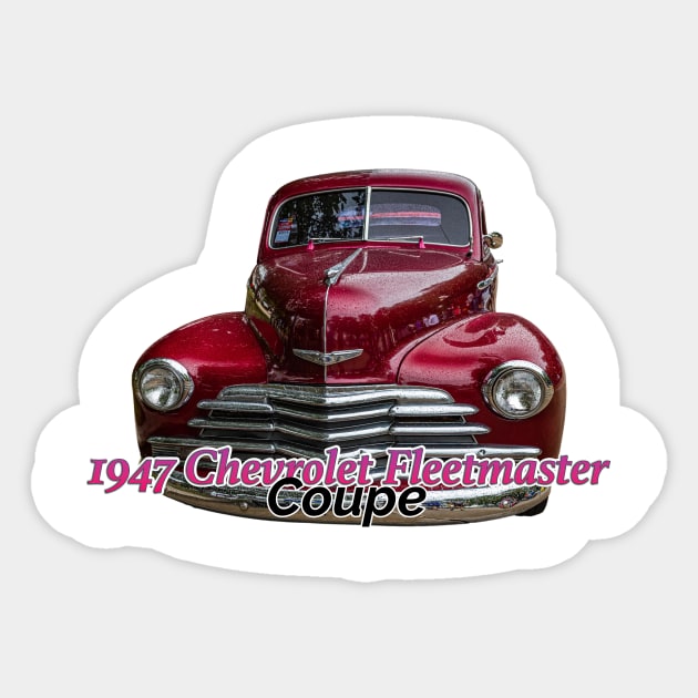 1947 Chevrolet Fleetmaster Coupe Sticker by Gestalt Imagery